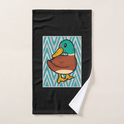 Cute Duck Hand Towel