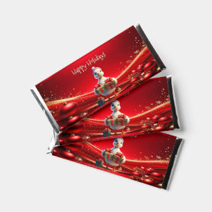 Cute Duck Holiday Hershey Bar Favors