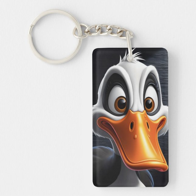 Cute duck. keychain (Front)