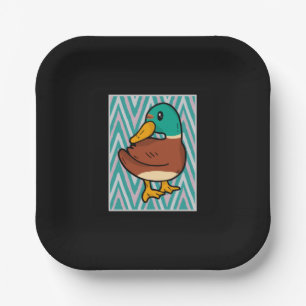 Cute Duck Paper Plates