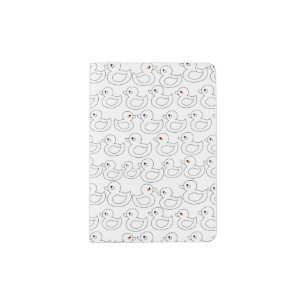 Cute Duck Pattern Passport Holder