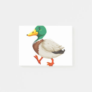 Cute duck post-it notes