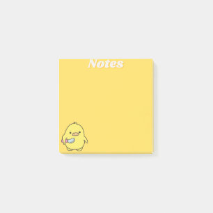 cute duck post-it notes