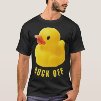 Cute Duck  Rubber Duckling T dog lover animal art  T-Shirt