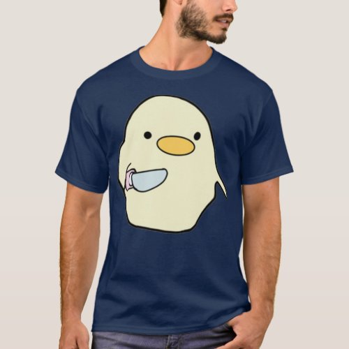 cute duck w knife T_Shirt