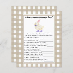 Cute duck - Who knows mommy best