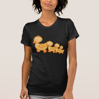 Cute Ducks T-shirt by Ricaso_Graphics at Zazzle