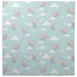 Cute Dumbo Blue Tribal Pattern Cloth Napkin