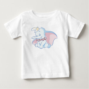 Cute Dumbo Sketch Baby T-Shirt