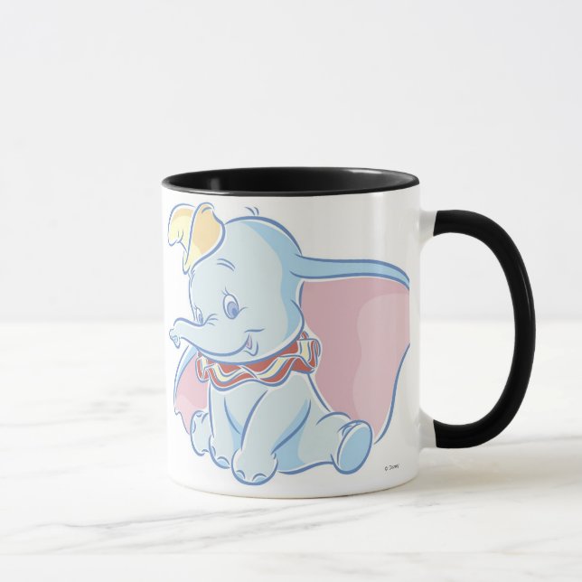 Cute Dumbo Sketch Mug (Right)
