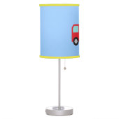 Cute Dump Truck, Construction Vehicle, Boys Room Table Lamp (Left)