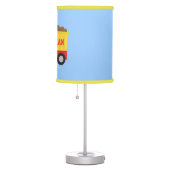 Cute Dump Truck, Construction Vehicle, Boys Room Table Lamp (Right)