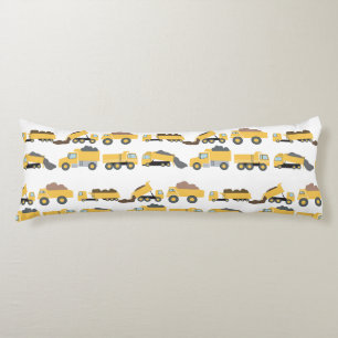 Cute Dump Trucks Construction Trucks Body Pillow