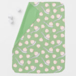 Cute Dumpling Pattern  Baby Blanket