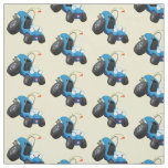 Cute dune buggy off road vehicle cartoon fabric