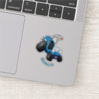 Cute dune buggy off road vehicle cartoon