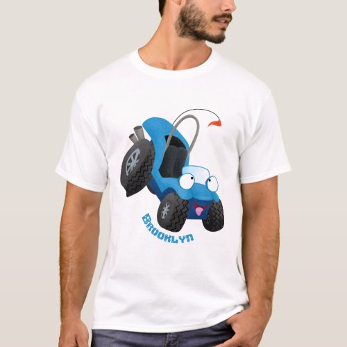 Cute dune buggy off road vehicle cartoon  T_Shirt