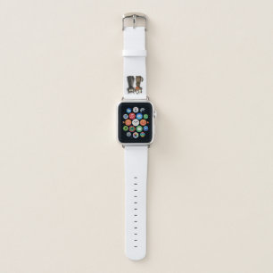 Cute Duo Charms Whimsical Minimalist Watch Band
