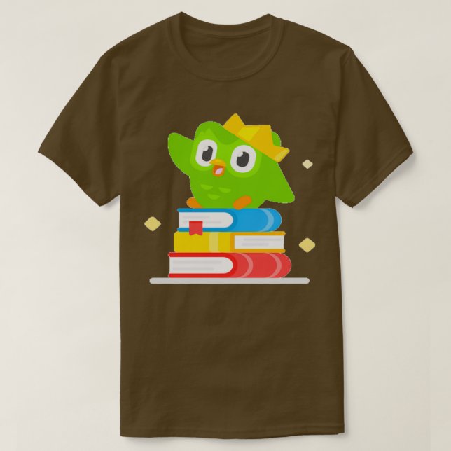 Cute duolingo bird T-Shirt (Design Front)