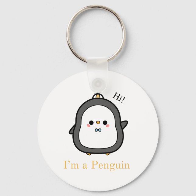 Cute & Durable Keychain – Personalized Key Ring fo (Back)