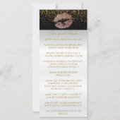 Cute Dusty Rose Glitter Lip Instructions (Back)