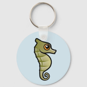 Cute Dwarf Seahorse Keychain
