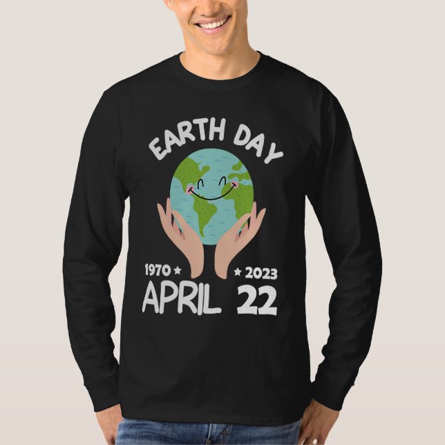 cute earth day 53rd anniversary earth day  10 T-Shirt (Front)