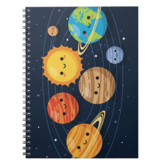 Cute Earth Design – Educational Notebook