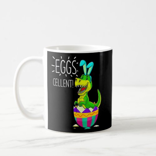 Cute Easter Basket Stuffers Egg Bunny Rex Eggs Cel Coffee Mug