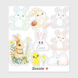 Cute Easter Bunnies
