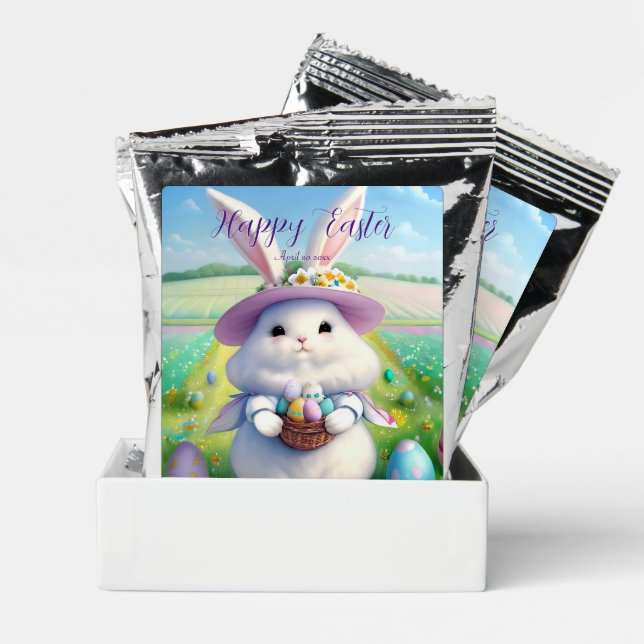 Cute Easter Bunny 01 Coffee Drink Mix (Pair)