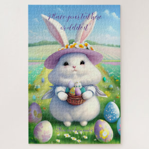 Cute Easter Bunny 01 Jigsaw Puzzle