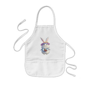 Cute Easter Bunny 01 Kids' Apron