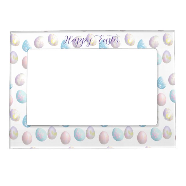 Cute Easter Bunny 01 Magnetic Frame (Front)