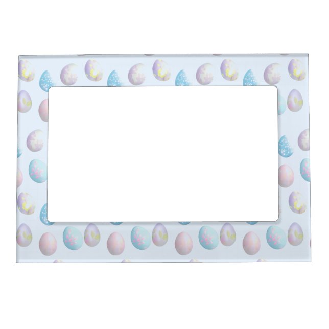 Cute Easter Bunny 01 Magnetic Frame (Front)