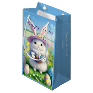 Cute Easter Bunny 01 Small Gift Bag