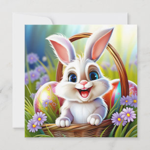 Cute Easter Bunny Card