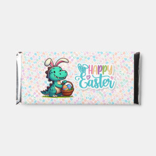 Cute, Easter bunny dinosaur Hershey Bar Favors