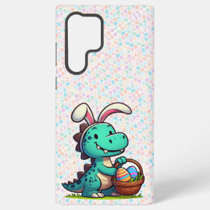 Cute, Easter bunny dinosaur Samsung Galaxy S22 Ultra Case
