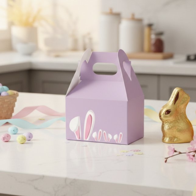 Cute Easter Bunny Ears Favor Boxes (Creator Uploaded)