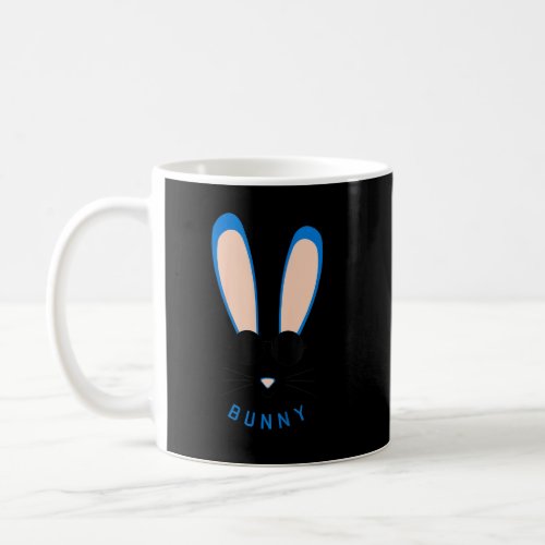 Cute Easter Bunny Face Little Easter  Funny Easter Coffee Mug