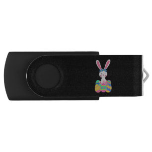 Cute Easter Bunny Flash Drive