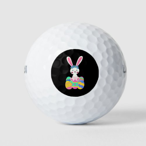 Cute Easter Bunny Golf Balls