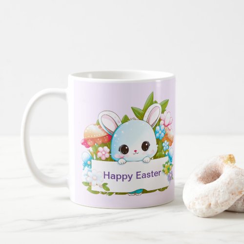 Cute Easter Bunny Holiday  Coffee Mug