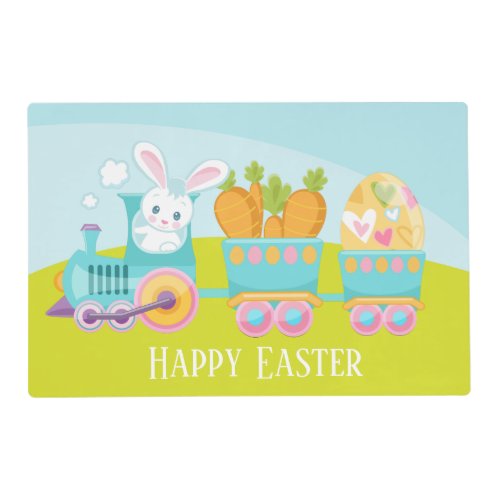 cute Easter bunny Holiday double side Placemat