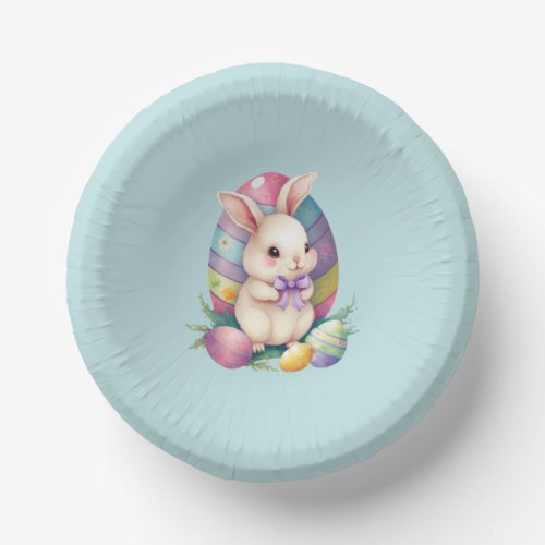 cute Easter bunny Holiday party   Paper Bowls