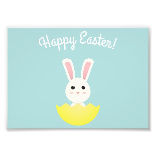 Cute Easter Bunny I Photo Print