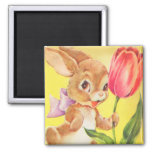 Cute Easter Bunny Magnet at Zazzle