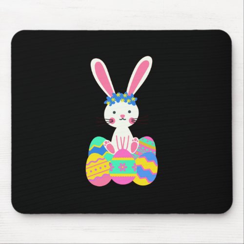 Cute Easter Bunny Mouse Pad