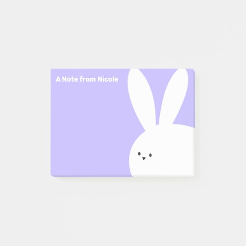 Cute Easter Bunny Rabbit Post_it Notes